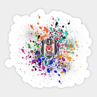 Watercolor Besiktas JK Sticker